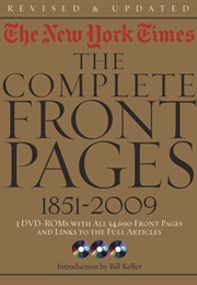 New York Times:The Complete Front Pages 1851-2009 Updated Edition (The New York Times)