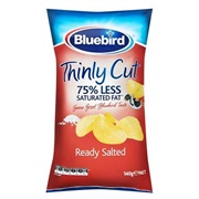 Bluebird Thin Cut Potato Chips Ready Salted