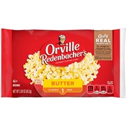 An Uncooked Bag of Microwavable Popcorn