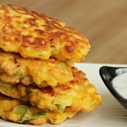 Sweetcorn Fritters