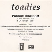 Possum Kingdom - Toadies