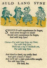 Auld Lang Syne (Robert Burns)