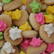 Eating Belly Button Biscuit