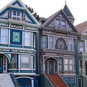 Painted Ladies Historical Houses, San Francisco