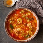 Winter Lentil Minestrone Soup