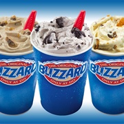 Dairy Queen Blizzards