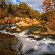 Pillsbury Crossing Waterfall