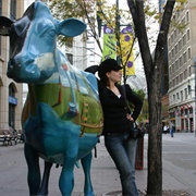 Udderly Art Pasture, Calgary, Alberta