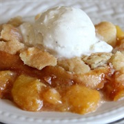 Georgia: Peach Cobbler