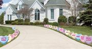 Valentine Driveway Sign Liners.
