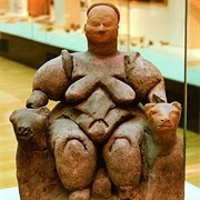 Seated Woman of Çatal Hüyük (C. 6000 BCE) Museum of Anatolian Civilizations, Ankara, Turkey