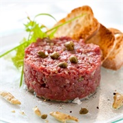 Bison Tartare