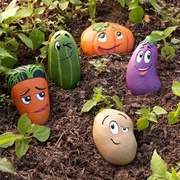 Stone Garden Markers