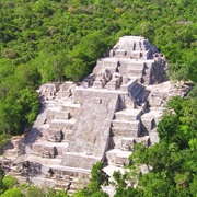 Mayan City in Calakmul, Mexico