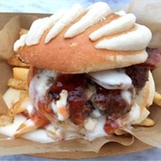 Pandulce Burger W/Brie & Bacon