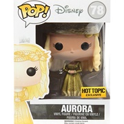 Aurora Yellow Dress Metallic