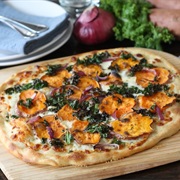 Sweet Potato Kale Pizza
