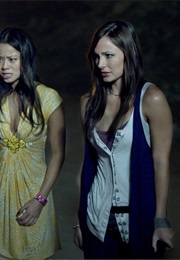 Briana Evigan, Rumer Willis & Jamie Chung in Sorority Row (2009)