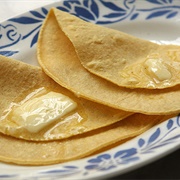 Corn Tortillas With Butter