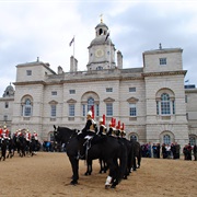 Horse Guards Parade at Whitehall