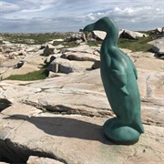 The Great Auk Sculpture, Fogo Island, Newfoundland and Labrador