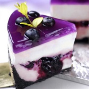 Cheesecake With Blueberry Cake