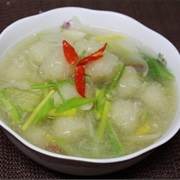 Gamja-Ongsimi / Potato Dough Soup