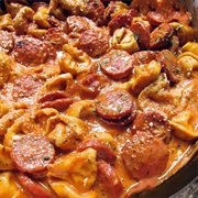 Sausage and Cheese Tortellini