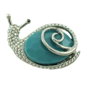 Turquoise Snail