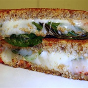 Honey Basil Grilled Cheese