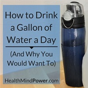 Drink a Gallon of Water for 50 Days