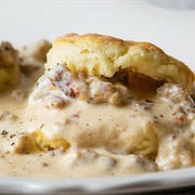 Biscuits With Sausage Gravy