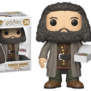 Rubeus Hagrid With Cake