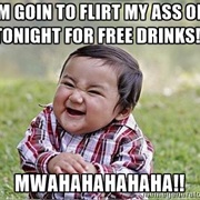 Flirt for Free Drinks