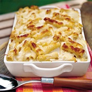 Three-Cheese Pasta Bake