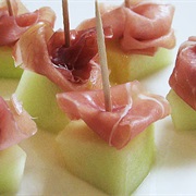 Honeymelon With Ham