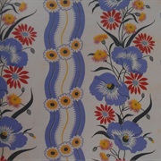 Flowers With Wavy Stripes