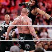Roman Reigns vs. Brock Lesnar vs. Seth Rollins,Wrestlemania 31