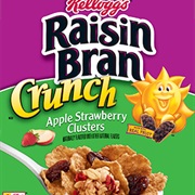 Apple Strawberry Raisin Bran Crunch