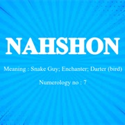 Nahshon