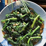 Stir-Fried Water Spinach