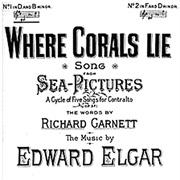 Where Corals Lie (Edward Elgar)