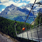 Charles Kuonen Bridge, Switzerland