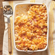 Baked Smokin' Macaroni and Cheese
