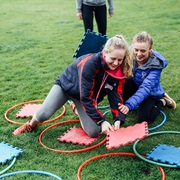 Sporty Tic Tac Toe, Two Teams Against Each Other