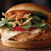 Signature Sriracha Chicken Sandwich