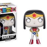Raven as Wonder Woman