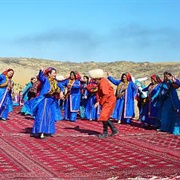 Kushtdepdi Singing & Dancing, Turkmenistan