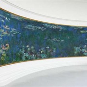 Water Lilies Monet in Musee L'orangerie Paris, France