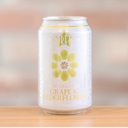 Sparkling Grape and Elderflower Drink